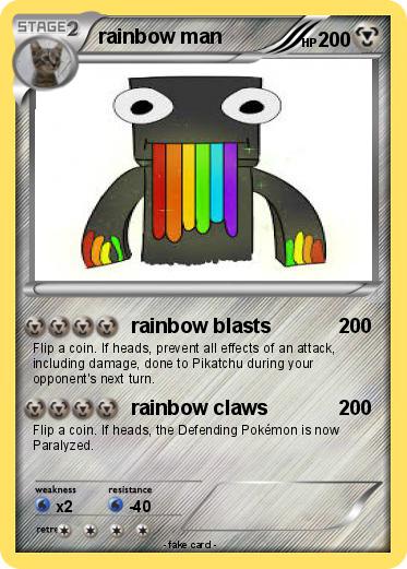 Pokemon rainbow man