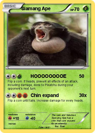 Pokemon Siamang Ape