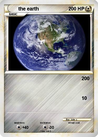 Pokemon the earth