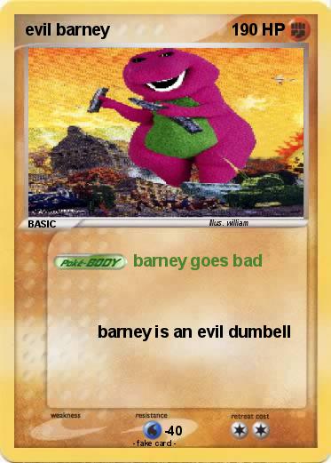 Pokemon evil barney