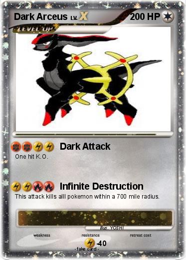Pokemon Dark Arceus