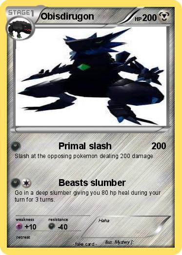 Pokemon Obisdirugon