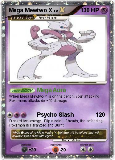 Pokemon Mega Mewtwo X