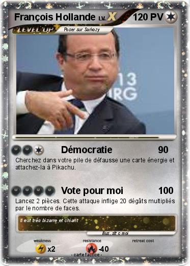 Pokemon François Hollande
