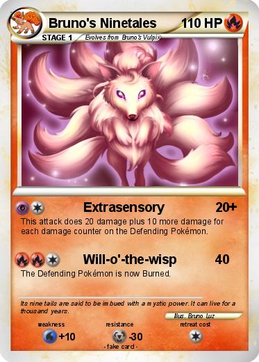 Pokemon Bruno's Ninetales