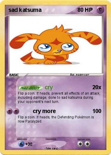 Pokemon sad katsuma