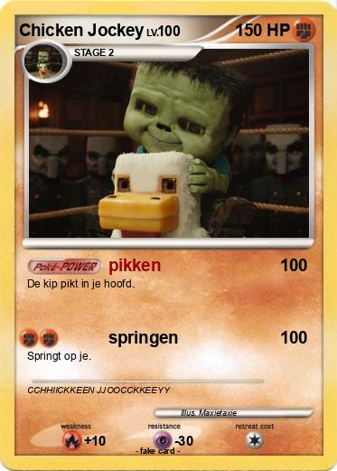 Pokemon Chicken Jockey
