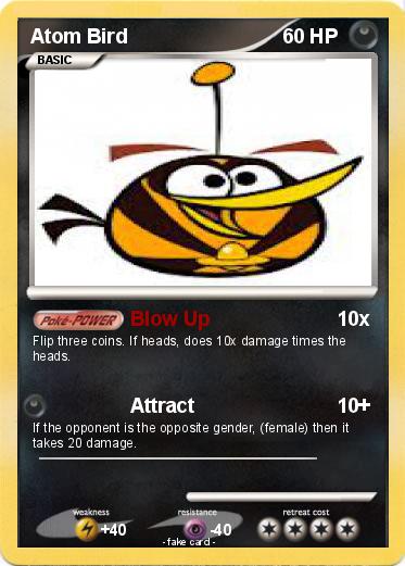 Pokemon Atom Bird
