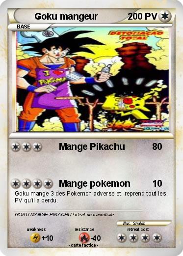 Pokemon Goku mangeur