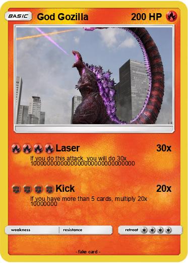 Pokemon God Gozilla