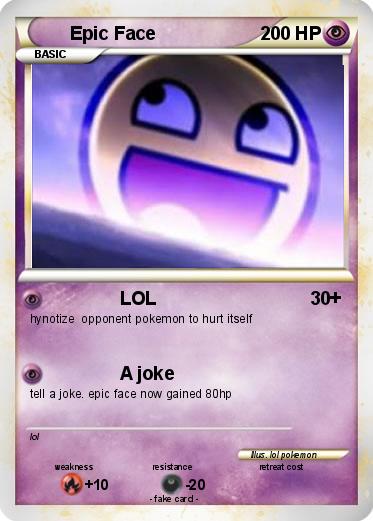 Pokemon Epic Face