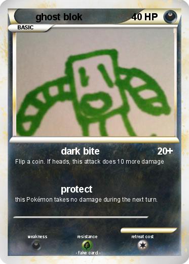 Pokemon ghost blok