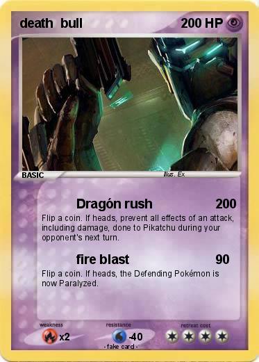 Pokemon death  bull