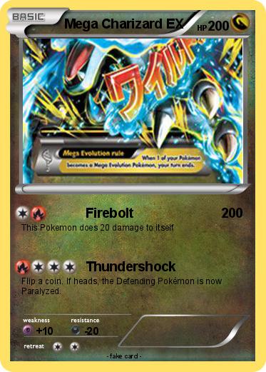 Pokemon Mega Charizard EX