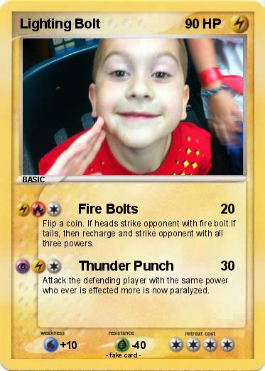 Pokemon Lighting Bolt