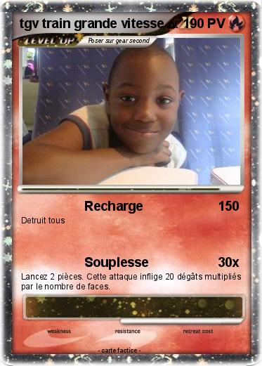 Pokemon tgv train grande vitesse