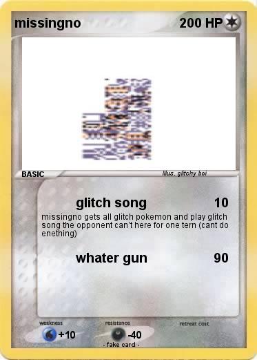 Pokemon missingno