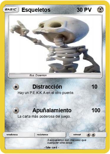 Pokemon Esqueletos