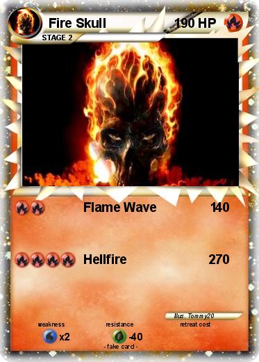 Pokemon Fire Skull                   1