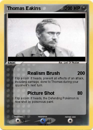 Pokemon Thomas Eakins