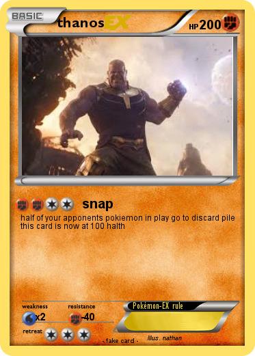 Pokemon thanos