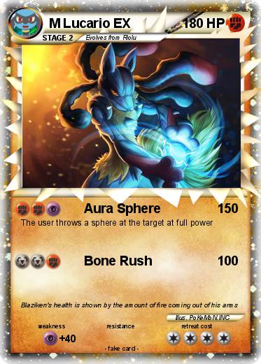 Pokemon M Lucario EX