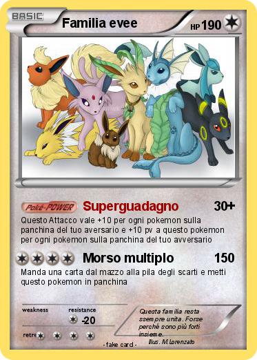 Pokemon Familia evee