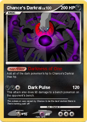 Pokemon Chance's Darkrai