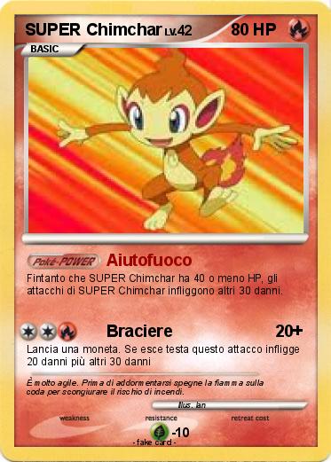Pokemon SUPER Chimchar