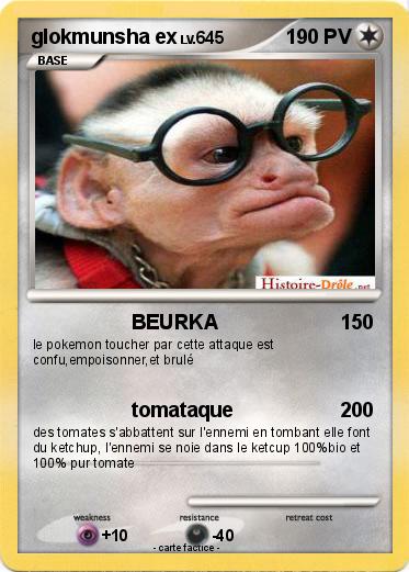 Pokemon glokmunsha ex