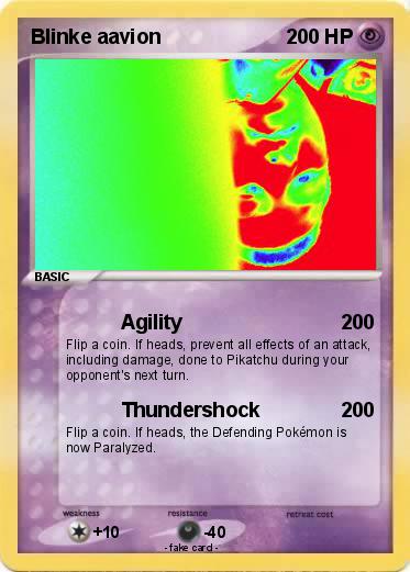Pokemon Blinke aavion