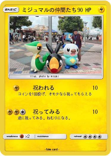 Pokemon ミジュマルの仲間たち