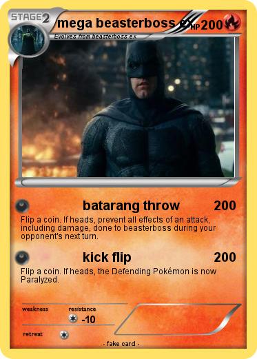 Pokemon mega beasterboss ex