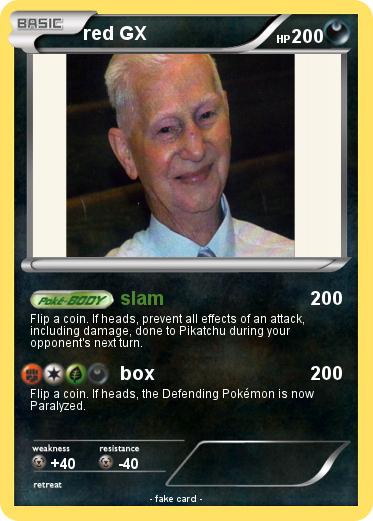 Pokemon red GX
