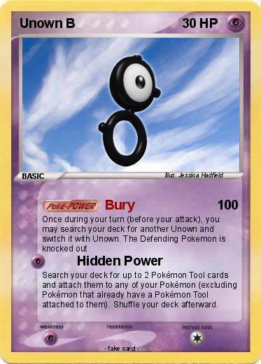 Pokemon Unown B