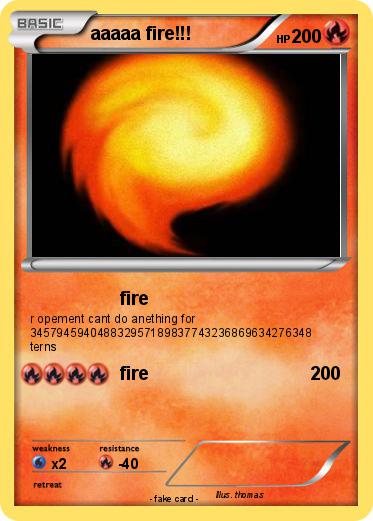 Pokemon aaaaa fire!!!