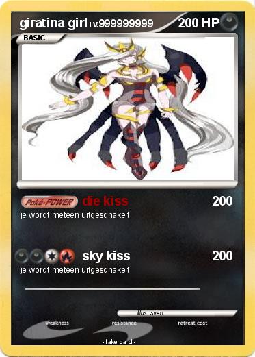 Pokemon giratina girl