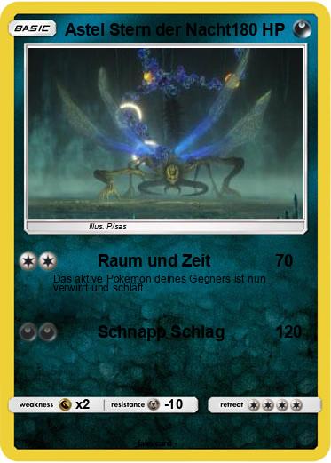 Pokemon Astel Stern der Nacht