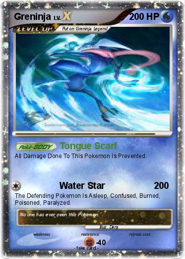 Pokemon Greninja