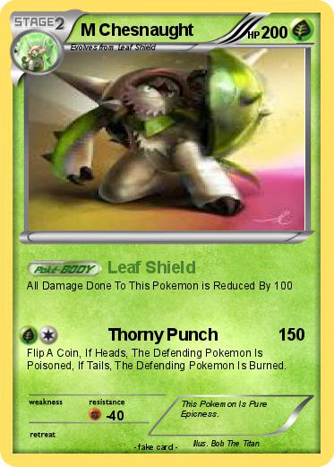 Pokemon M Chesnaught