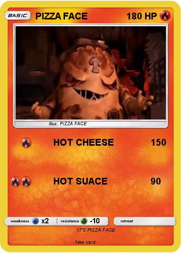 Pokemon PIZZA FACE