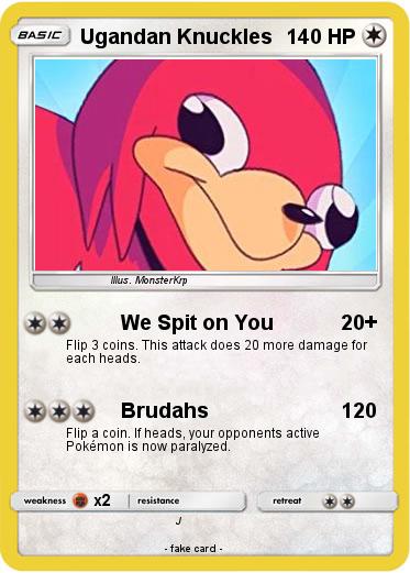 Pokemon Ugandan Knuckles