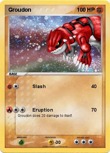 Pokemon Groudon
