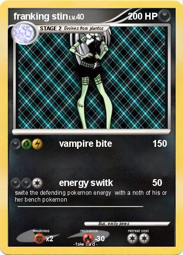 Pokemon franking stin