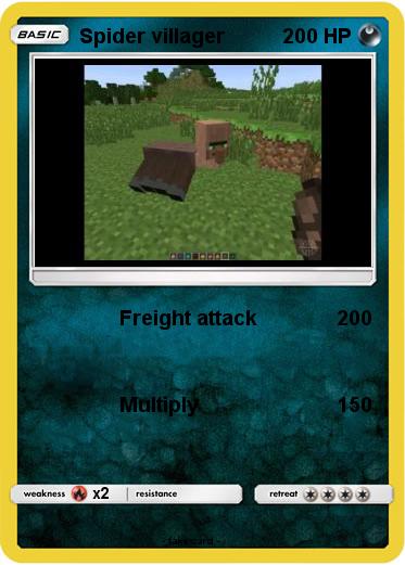 Pokemon Spider villager