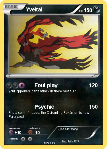 Pokemon Yveltal