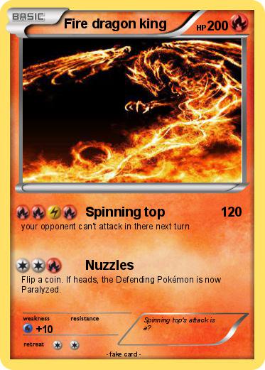 Pokemon Fire dragon king