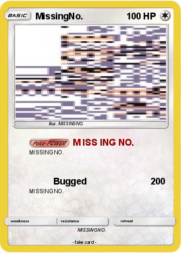 Pokemon MissingNo.