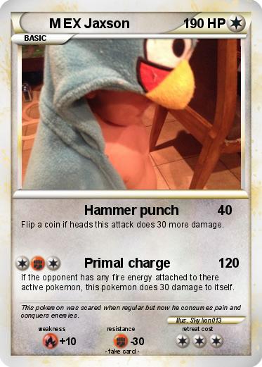 Pokemon M EX Jaxson