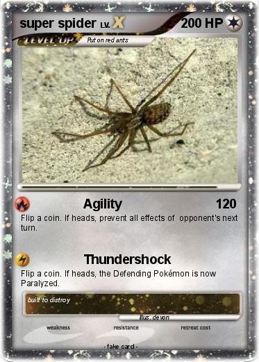 Pokemon super spider